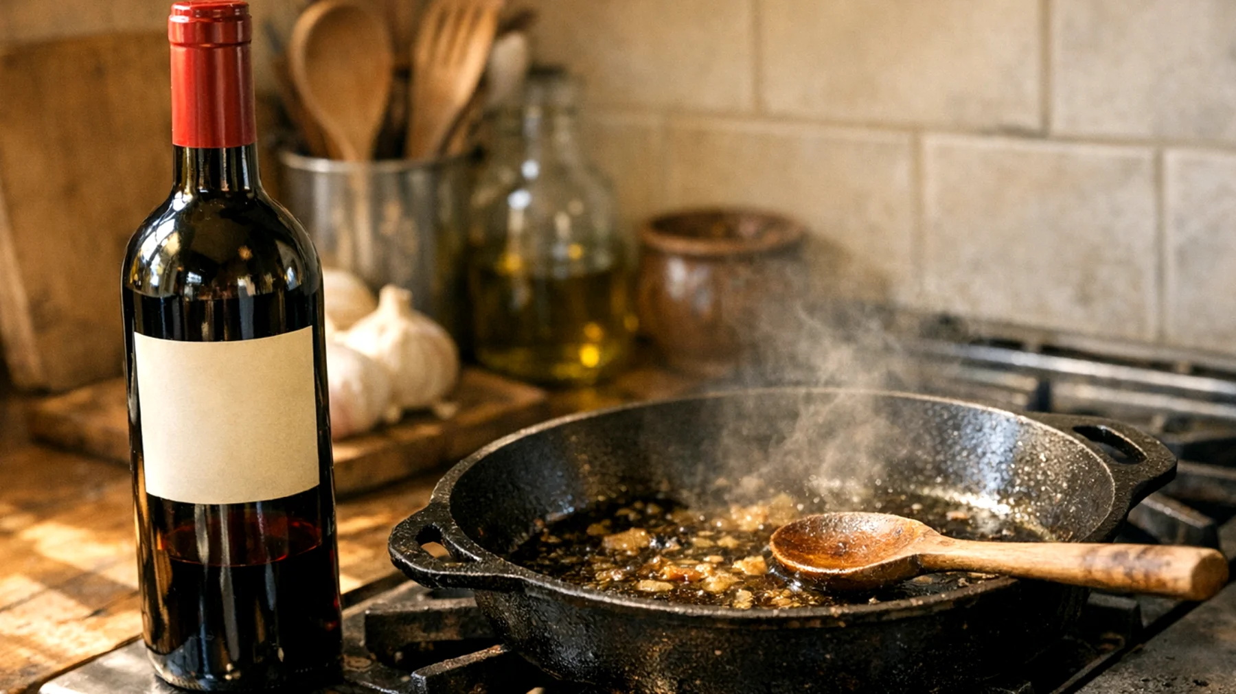 Come non sbagliare a cucinare con il vino rosso: errori comuni che rovinano il sapore dei piatti"